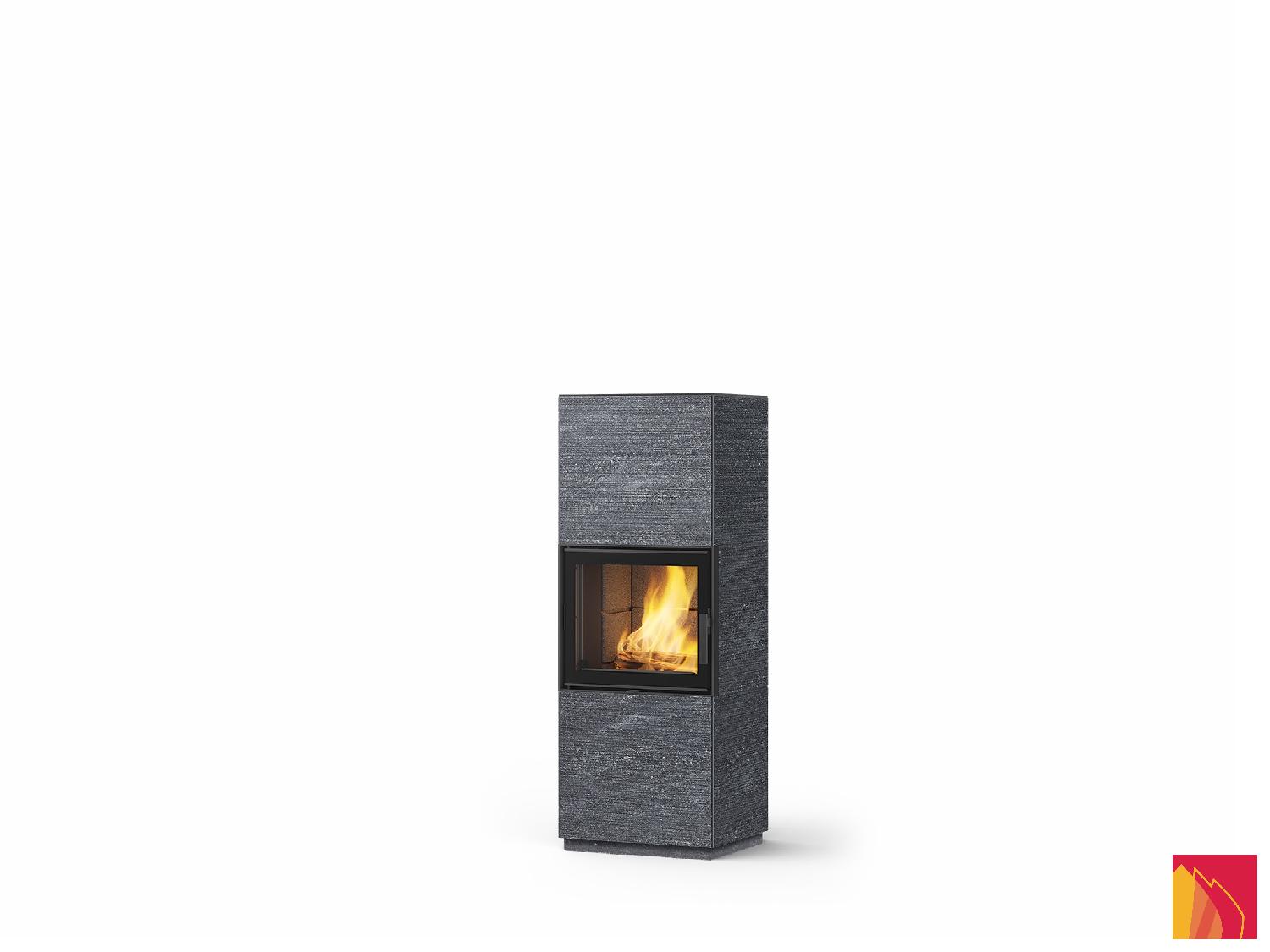 Tulikivi KORPI Soapstone mass wood stove
